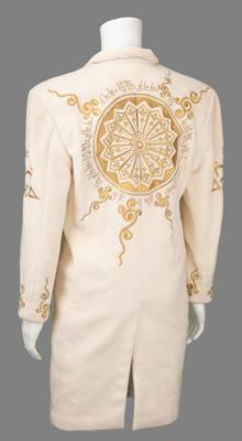 Lot #5288 Prince's Custom-Made White Mandala Coat - Image 2
