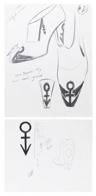 Lot #5313 Prince Shoe Symbol Concepts and Photographs by Liz Bucheit - Image 2