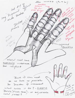 Lot #5283 Prince Metal 'Robot Hand' Gauntlet Prototype Archive - Image 3
