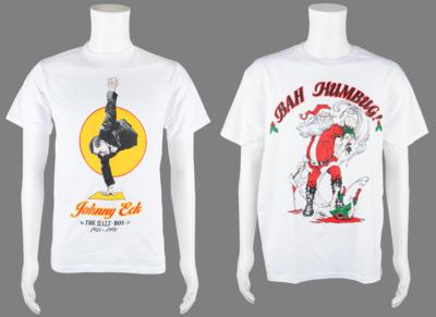 Lot #5224 Johnny Ramone: Andy Gore (2) T-Shirts - Image 1