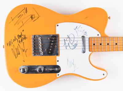 Lot #5082 Rolling Stones Signed Squier Telecaster