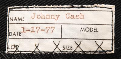 Lot #5134 Johnny Cash's Custom-Made Blue Star Outfit by Nudie's Rodeo Tailors - Image 8