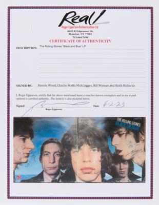 Lot #5085 Rolling Stones Signed Album - Black and Blue - Image 7