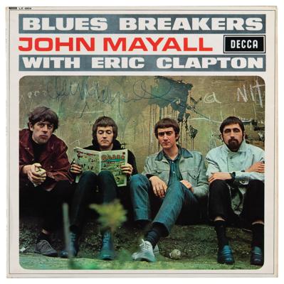 Lot #5148 Eric Clapton and John Mayall Signed Album - Blues Breakers - Image 2