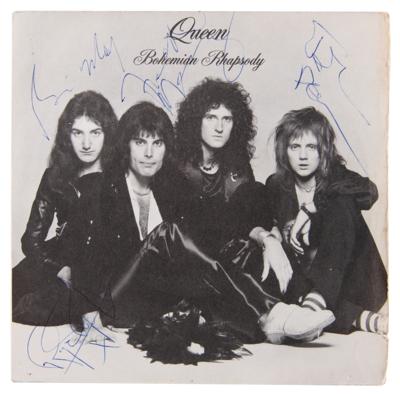 Lot #5110 Queen Signed 45 RPM Single Record for 'Bohemian Rhapsody' - Image 1