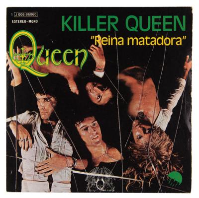 Lot #5111 Queen Signed 45 RPM Single Record for 'Killer Queen' - Their Breakthrough Hit in the US - Image 3