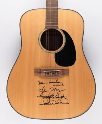 Lot #5161 The Eagles Signed Takamine Acoustic