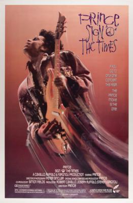 Lot #5302 Prince (2) Posters for 'Sign o' The Times' - Image 3
