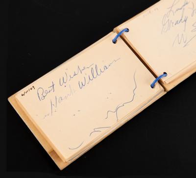 Lot #5135 Hank Williams and the Grand Ole Opry Signed Autograph Book - Signed at Williams's 1949 Opry Debut - Image 1
