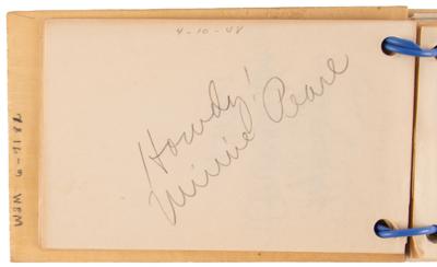 Lot #5135 Hank Williams and the Grand Ole Opry Signed Autograph Book - Signed at Williams's 1949 Opry Debut - Image 5