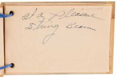 Lot #5135 Hank Williams and the Grand Ole Opry Signed Autograph Book - Signed at Williams's 1949 Opry Debut - Image 6