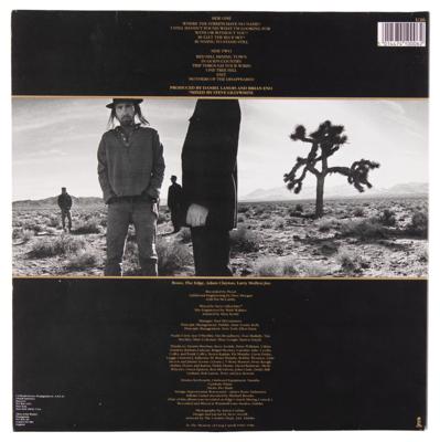 Lot #5234 U2 Signed Album - The Joshua Tree (Obtained in Belfast on the March 9th Release Date) - Image 3