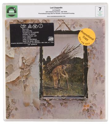 Lot #5105 Led Zeppelin IV U.S. Promotional 'Presswell Pressing' Album (Atlantic Records, SD 7208) - AMG 7 - Image 1