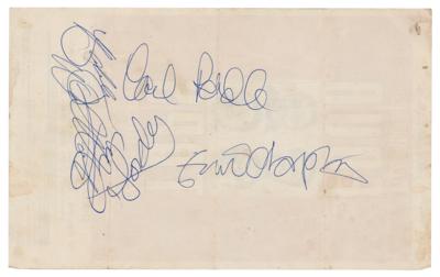 Lot #5178 Derek and the Dominos Signed Handbill - Image 1