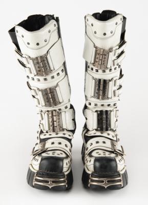 Lot #5232 Motley Crue: Nikki Sixx Stage-Worn New Rock Platform Boots - Image 2