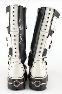 Lot #5232 Motley Crue: Nikki Sixx Stage-Worn New Rock Platform Boots - Image 5
