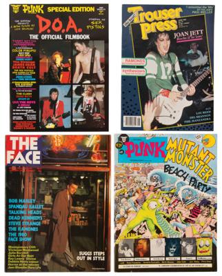 Lot #5223 Ramones (4) Vintage Punk Rock Magazines