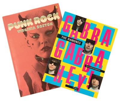 Lot #5229 Punk Books (2) - Punk Rock (Virginia Boston) and The Ramones: An Illustrated Biography - Image 1
