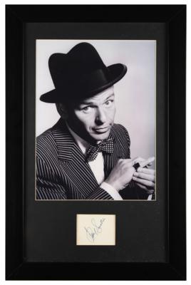 Lot #5125 Frank Sinatra Signature - Image 1