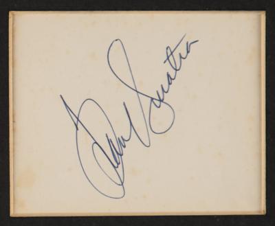 Lot #5125 Frank Sinatra Signature - Image 2