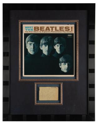 Lot #5009 Beatles Signatures (c. 1963) - Image 3