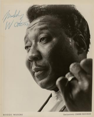 Lot #5126 Muddy Waters Signed Photograph - Image 1