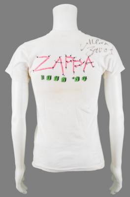 Lot #5198 Frank Zappa Signed T-Shirt - Image 2