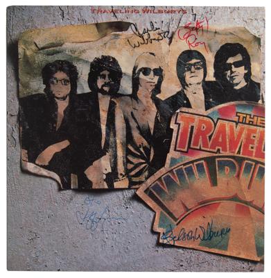 Lot #5233 Traveling Wilburys Signed Album -