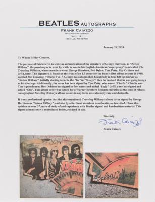 Lot #5233 Traveling Wilburys Signed Album - Exceedingly Rare! - Image 6