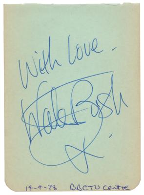 Lot #5236 Kate Bush Signature