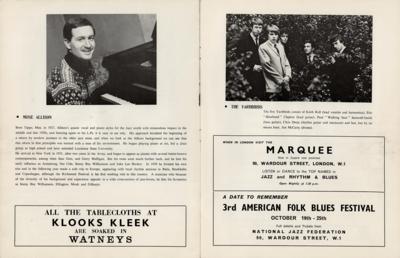 Lot #5093 Rolling Stones and Yardbirds: 4th National Jazz & Blues Festival Original Program - Image 4