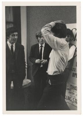 Lot #5080 Brian Jones, Keith Richards, and Bill Wyman Signed Photograph - Image 2