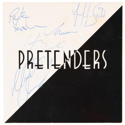 Lot #5240 The Pretenders Signed 45 RPM Single Record for 'Brass in Pocket' - Image 1