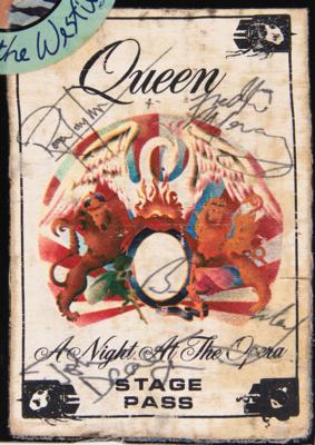 Lot #5109 Queen Signed 1976 ‘A Night at the Opera Tour' Expense Book - Image 2