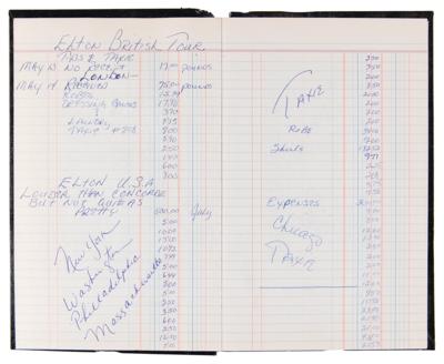 Lot #5109 Queen Signed 1976 ‘A Night at the Opera Tour' Expense Book - Image 5