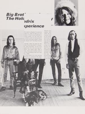 Lot #5142 New York Rock Festival 1968 Program and Concert-Torn Ticket: Jimi Hendrix, Janis Joplin, and Jim Morrison - Image 6