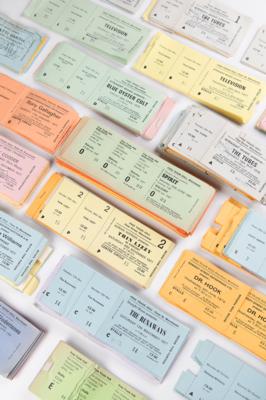 Lot #5193 Rock and Roll Concert Tickets (1000+) for the Free Trade Hall, Manchester, England (1974–1981) - with Van Morrison, Thin Lizzy, and Patti Smith - Image 1