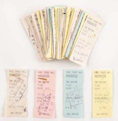 Lot #5242 The Smiths (92) Concert Ticket Stubs for the Free Trade Hall, Manchester, England (March 13, 1984) - Image 1