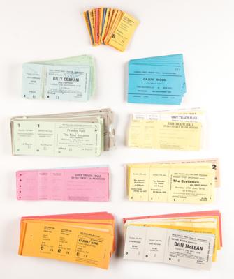 Lot #5189 Musicians and Bands (500+) Tickets for the Free Trade Hall, Manchester, England (1974–1984) - with Carole King, Don McLean, and Gladys Knight - Image 1