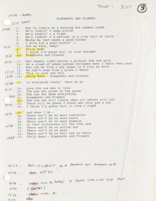 Lot #5259 Prince Graffiti Bridge Fourth Draft Script with (30+) Lyric Sheets and Related Production Documents - Image 5