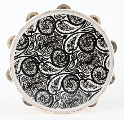 Lot #5263 Prince's Personally-Used Paisley Tambourine from Sign o' the Times Rehearsals - Image 3