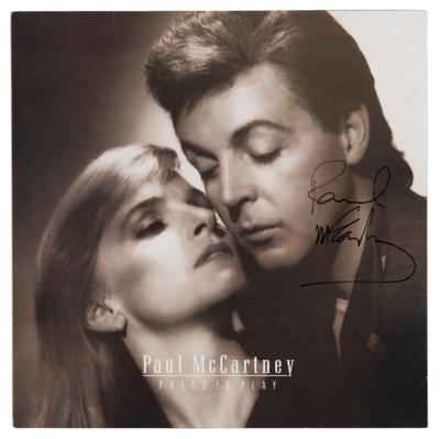 Lot #5024 Paul McCartney Signed Album - Press to Play - Image 1