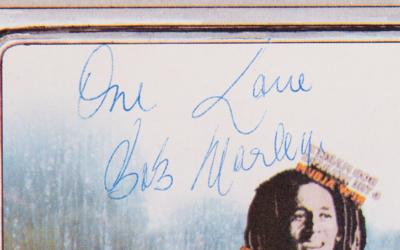 Lot #5164 Bob Marley Signed Album - Babylon By Bus - Image 3