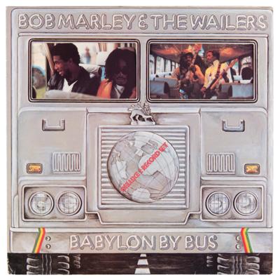 Lot #5164 Bob Marley Signed Album - Babylon By Bus - Image 4