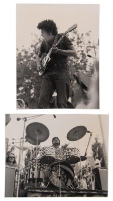 Lot #5146 Mike Bloomfield and Buddy Miles (2) Original Photographs by Peter Martin - Image 1