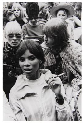 Lot #5088 Rolling Stones: Brian Jones Original Photograph by Peter Martin: Monterey Pop Festival, 1967 - Image 1