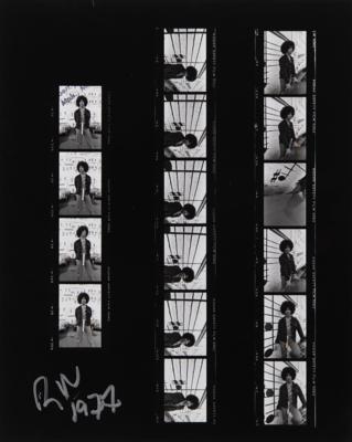 Lot #5266 Prince Original ‘Minneapolis 1977’ Contact Sheet Proof (Roll 5) - From the Collection of Photographer Robert Whitman - Image 1