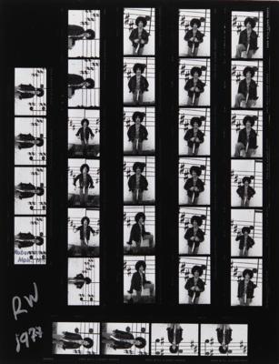 Lot #5276 Prince Original ‘Minneapolis 1977’ Contact Sheet Proof (Roll 14) - From the Collection of Photographer Robert Whitman - Image 1
