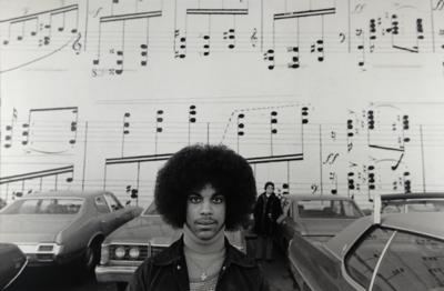 Lot #5250 Prince Original 'Minneapolis 1977' Oversized Limited Edition Photograph by Robert Whitman - Image 1