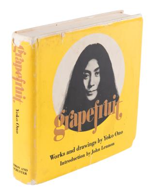 Lot #5019 John Lennon and Yoko Ono Signed Book - Grapefruit - Image 3